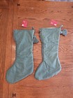 Nwt Boho Crocheted World Market Large Christmas Stockings Holiday