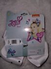 Nickelodeon Jojo Siwa White Big Hair Bow Rainbow Sequins New