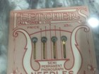 Rare Fletcher   s Alltones Tungs-tone Phonograph Needles  Nos  1920s  Mint Cond
