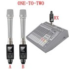 Uhf Wireless Xlr Transmitter And Receiver Plug-on Wireless Microphone System For