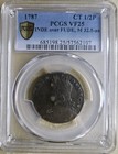 1787 Connecticut Copper M32 5-aa R4 Inde fude Fnde Pcgs Vf25 Eac