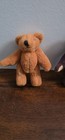 Vtg Lot Miniature Teddy Bear Stuffed Plush Jointed Little Gems Brown Chu Ming Wu