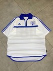 Rare  Vintage Lausanne Adidas Soccer Jersey Football Shirt Xl 2000