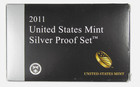 Us Mint 2011 Silver Proof Coin Set With Box And Coa Uncirculated 10 Coin Set