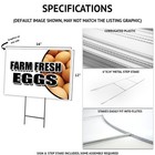 Store Closing Yard Sign   Stake Outdoor Plastic Coroplast Out Of Business Sale