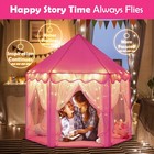 Princess Castle Play Tent For Girls Large Play Tents Hexagon Playhouse With S   