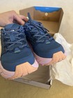Hoka One One Anacapa Breeze Low Women   s Hiking Shoes Us 6 Medium Blue Pink Tan