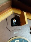 Vintage Badugerman Black Forest Cuckoo Clock And 3 Weights In Box Parts Only
