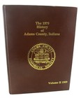History Of Adams County Indiana Lmt Edition Decatur Berne Geneva Book Nice