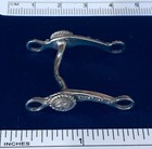 Rdlc One Sixth  1 6  Scale Fancy Western Star Bit Silver  fits Marx  - Prototype