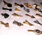Great Lot  26  Vintage  Advertising  Fraternal  Commemorative  Tie Clips