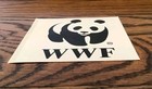 Vintage Wwf World Wildlife Fund Panda Bear Logo Decal Sticker Unused