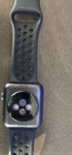 Apple Watch Series 3 Nike  42mm Aluminum Gray Case Black Silicone Band