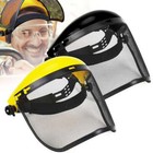Farm Garden Mowing Protection Mesh Face Shield Protective Mask Safety Face Mask