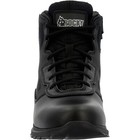 Rocky Cadet Side Zip 6  Rkd0104 Mens Black Leather Lace Up Tactical Boots