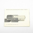 Minox C - Gebrauchsanleitung - Camera Manual - Instruction Booklet - In German
