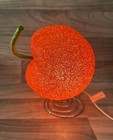 Vintage Y2k Cherry Eva Lamp Fruit Rare Sparkle Light Retro Spiral Base Night