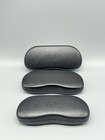 Lot Of 3 Ray-ban Genuine Black Sunglasses   Eyeglasses Snap Case