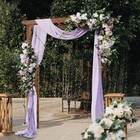 Arbor Over 7ft High Wooden Garden Arch Arbor Trellis Pergola Outdoor Patio Plant