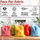   Faux Fur Fabric   Faux Craft Fur   Fake Fur Fabric Material For Costume  De   