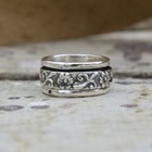 Spinner Ring 925 Sterling Silver Thumb Ring Band Ring Handmade Ring All Size
