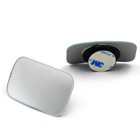 2 Pack Car Blind Spot Side Mirror Stick On Glass Adjustable Safety Lens Mirror