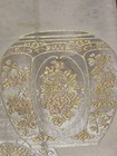 Vase Gold And Silver Obi Fabric 100  Silk Japan 28  L  441a