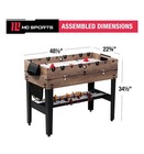 48  Combo Air Powered Hockey  Foosball  And Billiard Game Table