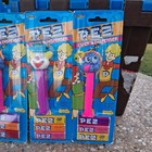 2000  Nip Pez Candy Dispensers Lot Of 4 On Cards  Cartoon Characters Theme