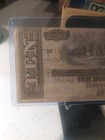 1864  10 Confederate States Of America Ten Dollar Note Civil War Richmond 