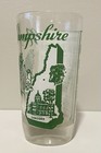 Vintage Hazel Atlas Souvenir State New Hampshire Song Lyrics Glass - 5  Tall