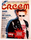 1978 Creem Magazine cover Only sex Pistols Johnny Rotten poster Pinup Wall Art