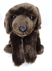 Toys R Us Animal Alley Small Chocolate Lab Plush Dog 10  Long
