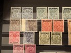 Burma   Myanmar - Kgv Set  1937  Till 10 Rupees Sg 1-16 Cv   600 Top Values Mnh
