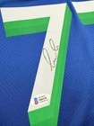 Luka Doncic Blue Jersey Dallas Mavericks Hand Signed Beckett Coa