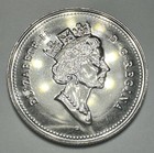 2001 Canadian 50 Cent Piece Half Dollar  Beautiful Shiny Coin   Uncirculated Bu