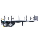 Toucan 1 14 2axle Rc Tractor Flatbed Semi Trailer For Diy Tamiya Tractor Trucks