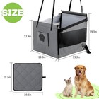 Pet Safety Car Seat For Large Dogs   Travel Carrier Kennel With Safety Belt