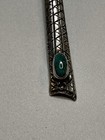 Sterling Signed Pendant With Turquoise Vintage Native American