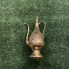 Vintage Middle Eastern Brass Ewerb Decor Ewer Pitcher Ibrik Gold