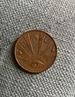 Vintage Good Luck Swami Token Fortune Teller All Seeing Eye Coin Amulet Rare