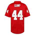 Forrest Gump Movie Jerseys Alabama Football Jersey  44 Red S M L Xl Xxl Xxxl