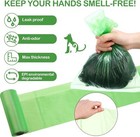Dog Cat Poo Bags Pet Waste Clean Up Refills Roll Clean Bag Rolls 100 200 300 Pcs