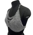 Medieval Aluminum Butted Chainmail Bra Viking Antique Sexy Costume For Women s