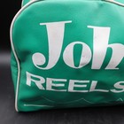 Vtg Johnson Rods   Reels Vinyl Bag Fishing Tackle Advertising Promo - Rare
