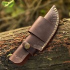 8  Custom Handmade Pure Cow Leather Sheath For Fixed Blade Knife Edc