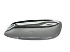 Vintage Mid Century Chrome Plated Serving Tray Plate Rectangular Oblong 10   