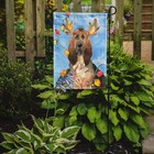 Christmas Lights Bloodhound Garden Flag Ck2471gf