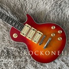 Ace Frehley Custom Lp Electric Guitar Flame Maple Veneer Cherry Sunburst