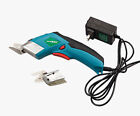 Rechargeable Electric Scissors Tailors Cutter Cordless Cloth Fabric Cutting Tool